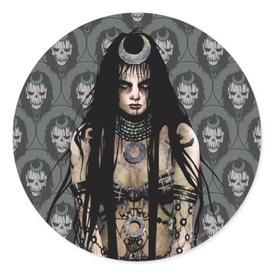 Suicide Squad | Enchantress Classic Round Sticker