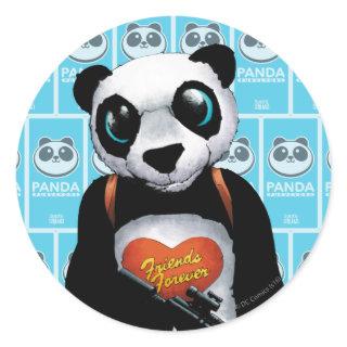 Suicide Squad | Panda Classic Round Sticker