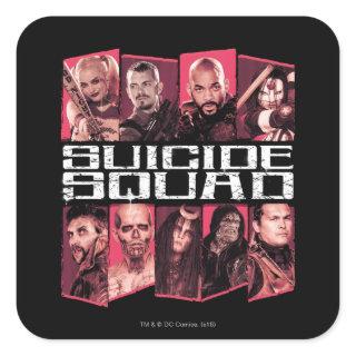 Suicide Squad | Task Force X Group Emblem Square Sticker