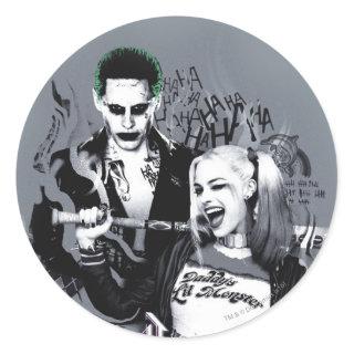 Suicide Squad | The Worst of The Worst Classic Round Sticker