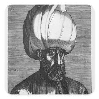Suleiman the Magnificent Square Sticker