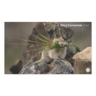 Summer - American Pica Rectangular Sticker