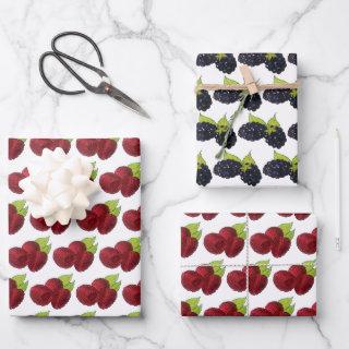 Summer Berries Raspberry Blackberry Berry Fruit  Sheets