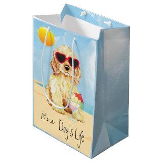 Summer Cocker Spaniel Medium Gift Bag