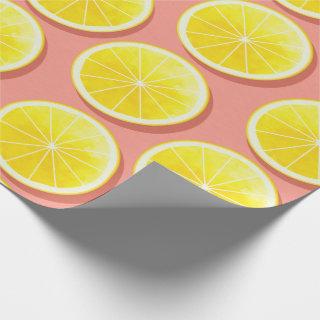 Summer Lemon Slices Pattern