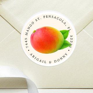 Summer Mango | Address Envelope Seal