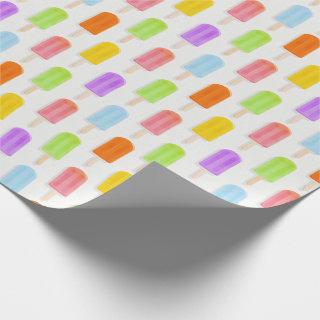 Summer Rainbow Popsicles Pattern