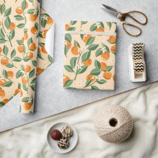 Summer Vintage Oranges Boho Nature Fruit
