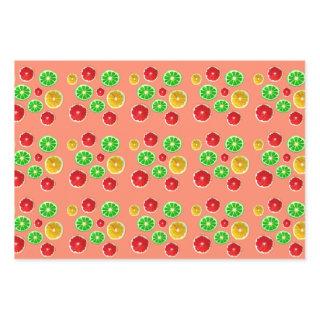 Summertime fruit colorful fruity pattern  sheets