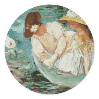 Summertime | Mary Cassatt Classic Round Sticker