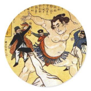 Sumo Classic Round Sticker