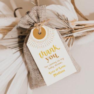 Sun Baby Shower Favor Tag | Sun Shower