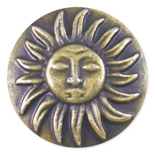 Sun Medallion Sticker