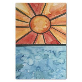 Sun Ocean                                          Tissue Paper