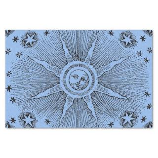 Sun Stars Antique Night Sky Medieval Zodiac Tissue Paper