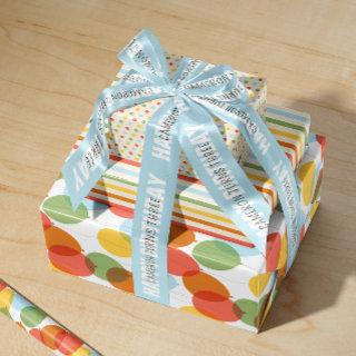 Sun-Washed Natural Colors Mixed Pattern Birthday  Sheets