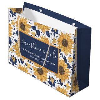Sunflower Sunshine Inside Gift Bag