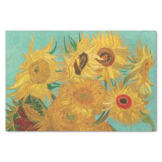 Sunflowers by Vincent Van Gogh  Tissue Paper