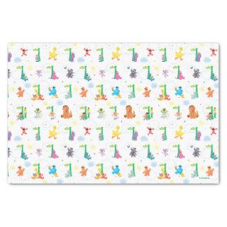 Sunny Day Sesame Street Pattern Tissue Paper