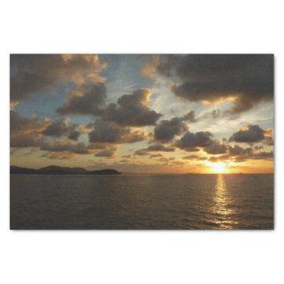 Sunrise in St. Thomas I US Virgin Islands Tissue Paper