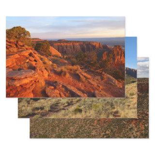 Sunrise on the Grand View Trail at CO Monument  Sheets