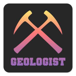 Sunset Geologist Sticker