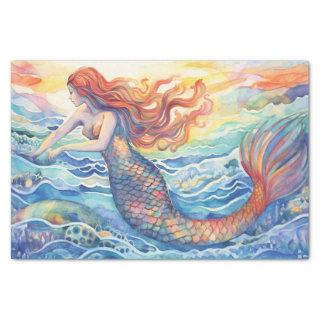 Sunset Mermaid Tissue Paper