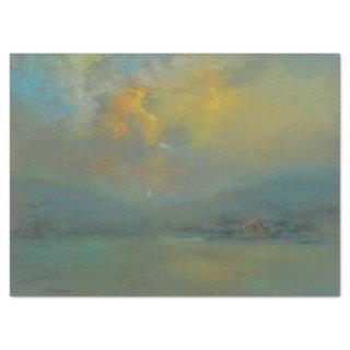 Sunset Over the Hills (by Glenn Cooper Henshaw) Tissue Paper
