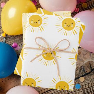 Sunshine is Turning One Birthday Party   Sheets