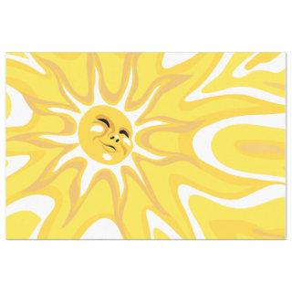 Sunshine Sun Sunny Decoupage Tissue Paper