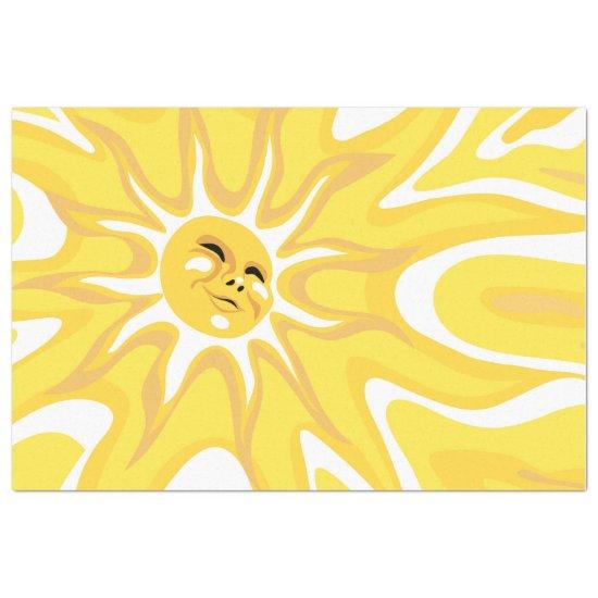 Sunshine Sun Sunny Decoupage Tissue Paper