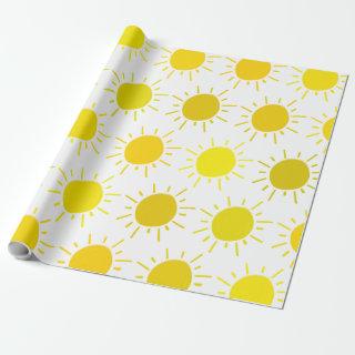 Sunshine Whimsical Yellow Sun Birthday Party