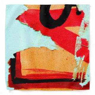 Super Cool Peeling Wall Paper Bandana