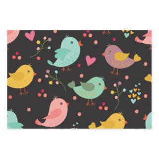 Super Cute Colorful Birds -  Sheets