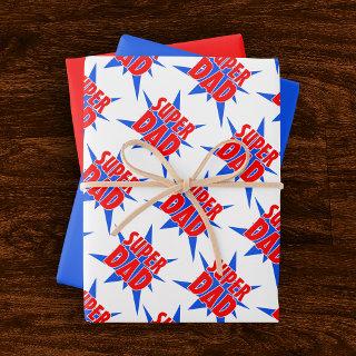 Super Dad Father's Day Gift Wrap