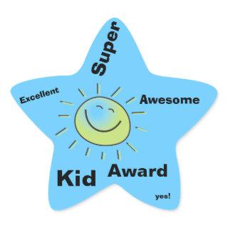 Super Kid Award Stickers