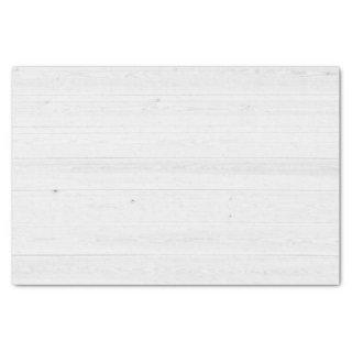 Super Light White Wood Rustic Grain Boards Pattern Tissue Paper