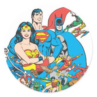Super Powers™ Collection 1 Classic Round Sticker