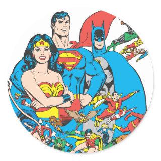 Super Powers™ Collection 1 Classic Round Sticker