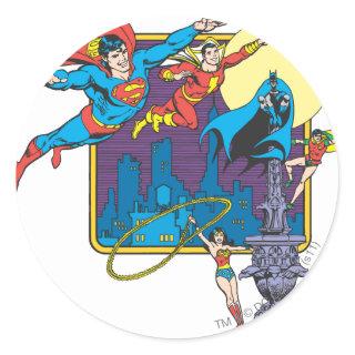 Super Powers™ Collection 5 Classic Round Sticker
