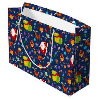 Super Simple | Rhymington Holiday Pattern Large Gift Bag