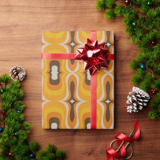 Super stylish and modern retro 60s 70s giftwrap wr