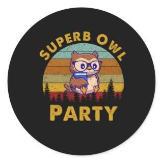 Superb Owl Py W We Do In The Shadows Classic Round Sticker