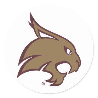 Supercat Mark Classic Round Sticker