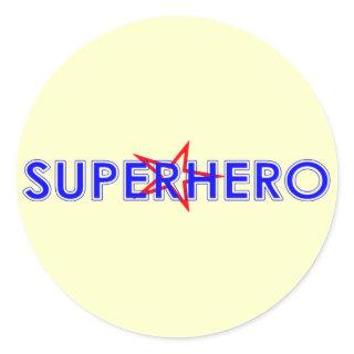 Superhero Stickers