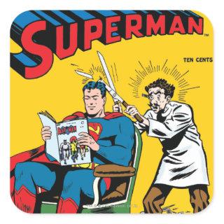Superman #52 square sticker