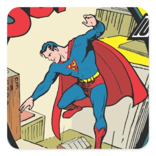 Superman (Complete Story) Square Sticker