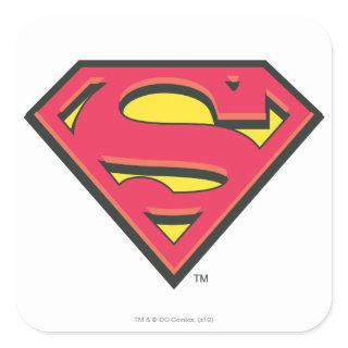 Superman S-Shield | Classic Logo Square Sticker