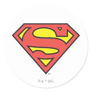 Superman S-Shield | Superman Logo Classic Round Sticker
