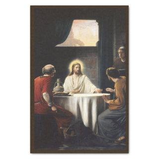 Supper at Emmaus by Carl Bloch  Tissue Paper